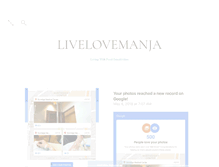 Tablet Screenshot of livelovemanja.com